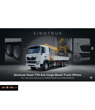 Sinotruk Howo T7H 6x4 Cargo Boom Truck 10Tons