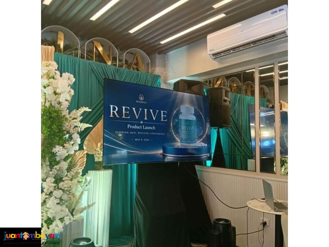 TV for RENTAL All Events