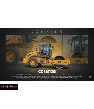 Lonking Cdm510b Roller 10T, single drum