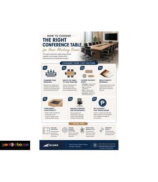 Jecams Inc. Smart Conference Table Ideas and Tips
