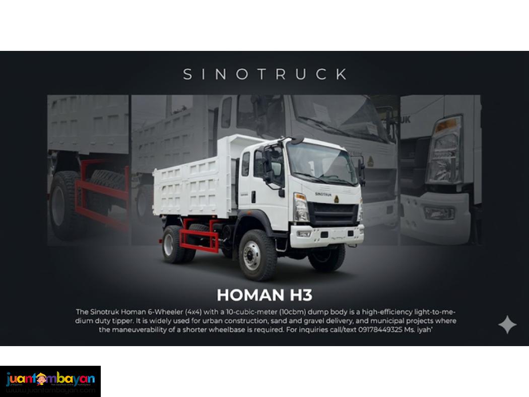 SINOTRUK HOWO/HOMAN TRUCKS