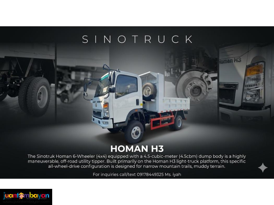 SINOTRUK HOWO/HOMAN TRUCKS
