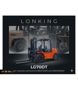 LONKING LG70DT FORKLIFT 7-TONS 