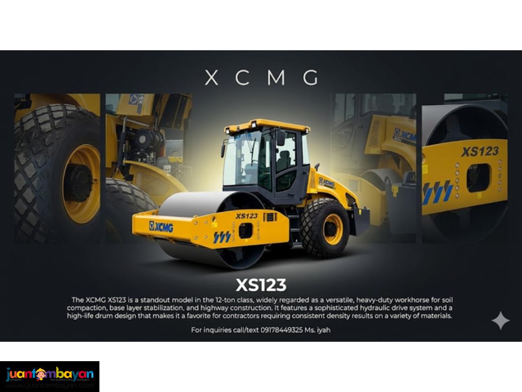 XCMG VIBRATORY ROLLER (PIZON)