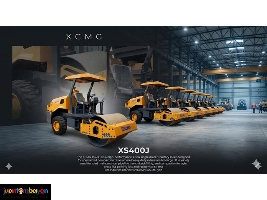 XCMG VIBRATORY ROLLER (PIZON)
