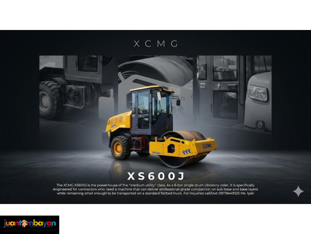 XCMG VIBRATORY ROLLER (PIZON)