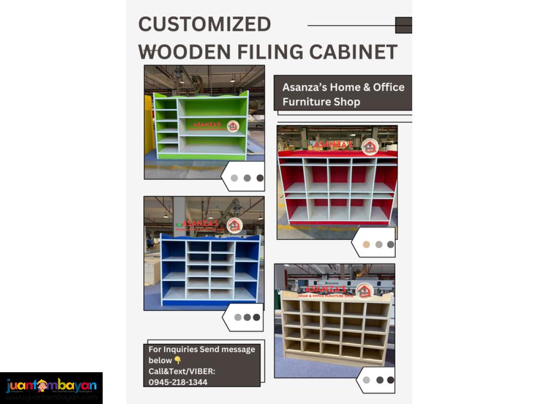 CUSTOMIZED WOODEN FILING CABINET | DIRECT SUPPLIER 
