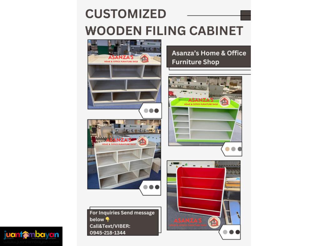 CUSTOMIZED WOODEN FILING CABINET | DIRECT SUPPLIER 