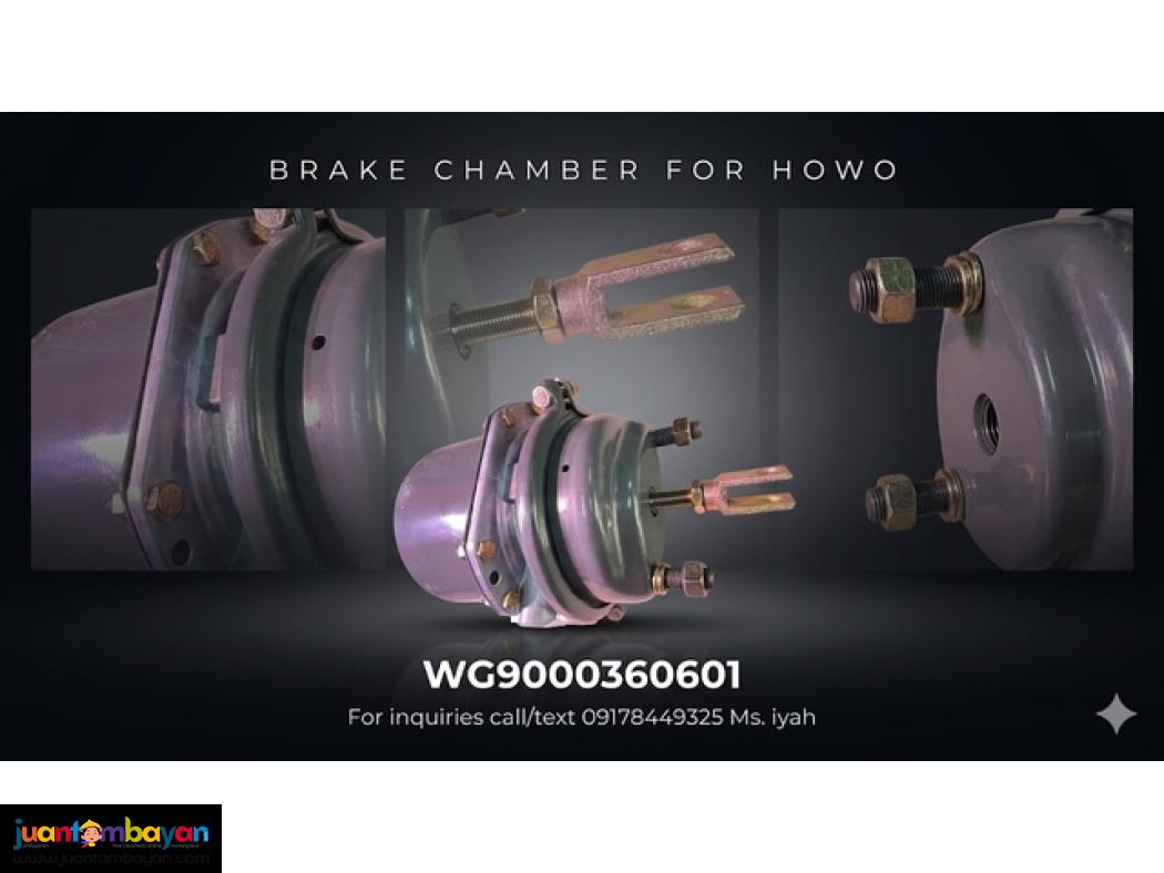 BRAKE CHAMBER FOR HOWO TRUCKS (WG9000360601)