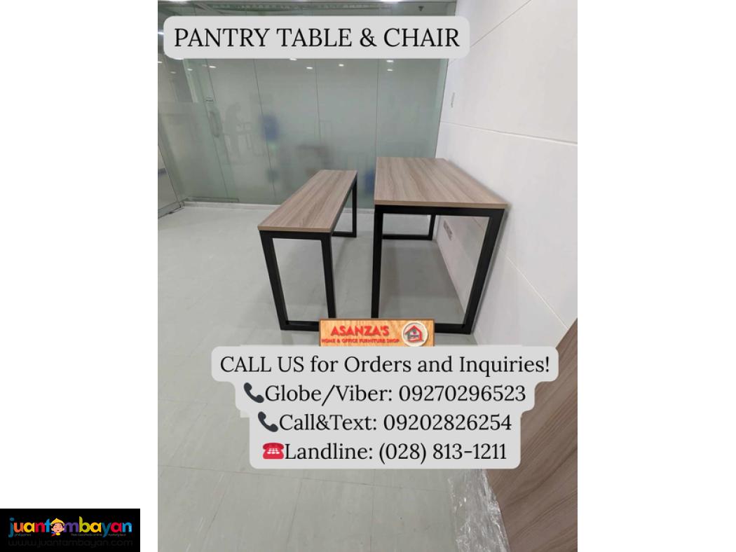 PANTRY CHAIR & TABLE | DIRECT SUPPLIER 