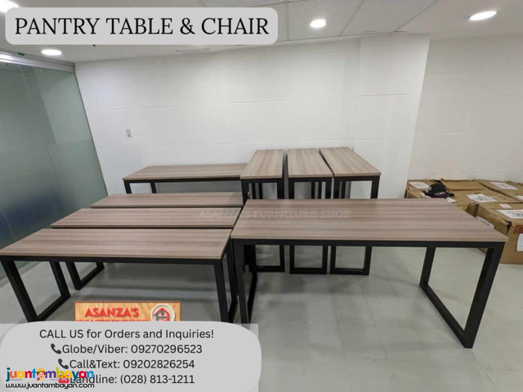 PANTRY CHAIR & TABLE | DIRECT SUPPLIER 