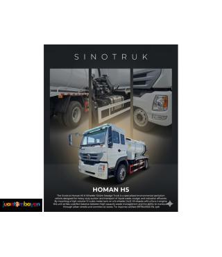 SINOTRUK HOMAN H5 6 WHEELER SEWAGE TRUCK 10CBM EURO 4