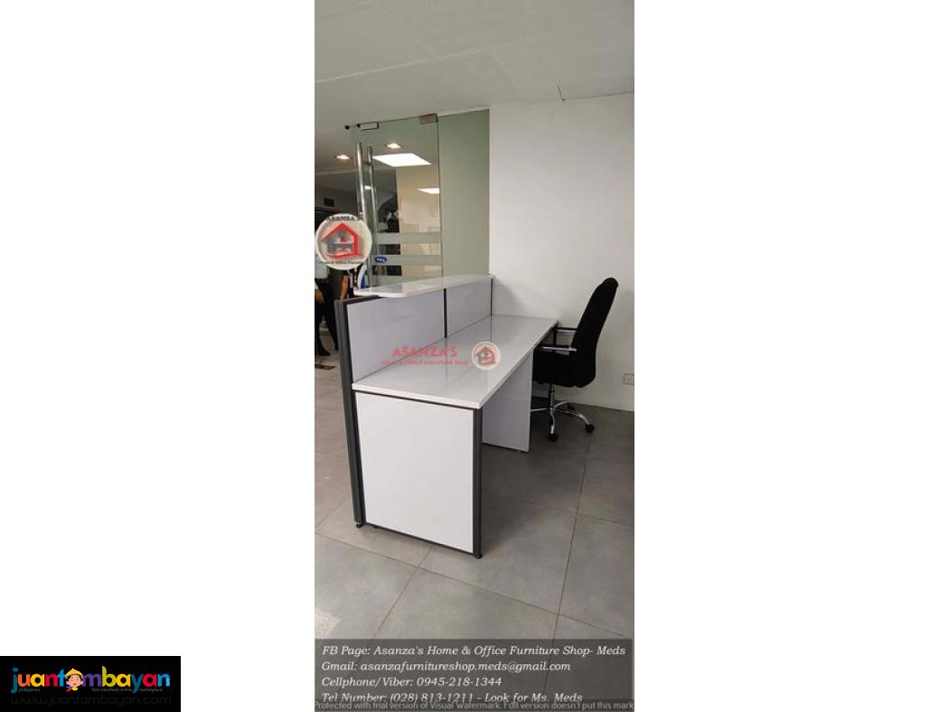 CUSTOMIZED RECEPTION DESK 