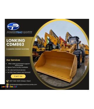 BRANDNEW LONKING CDM863 LOADER 4.2CBM
