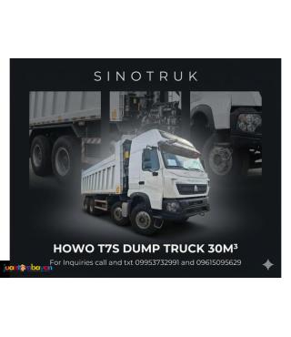 SINOTRUK HOWO T7S 8X4 DUMP TRUCK 30M³