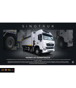 SINOTRUK HOWO A7 12 WHEELER DUMPTRUCK 30CBM