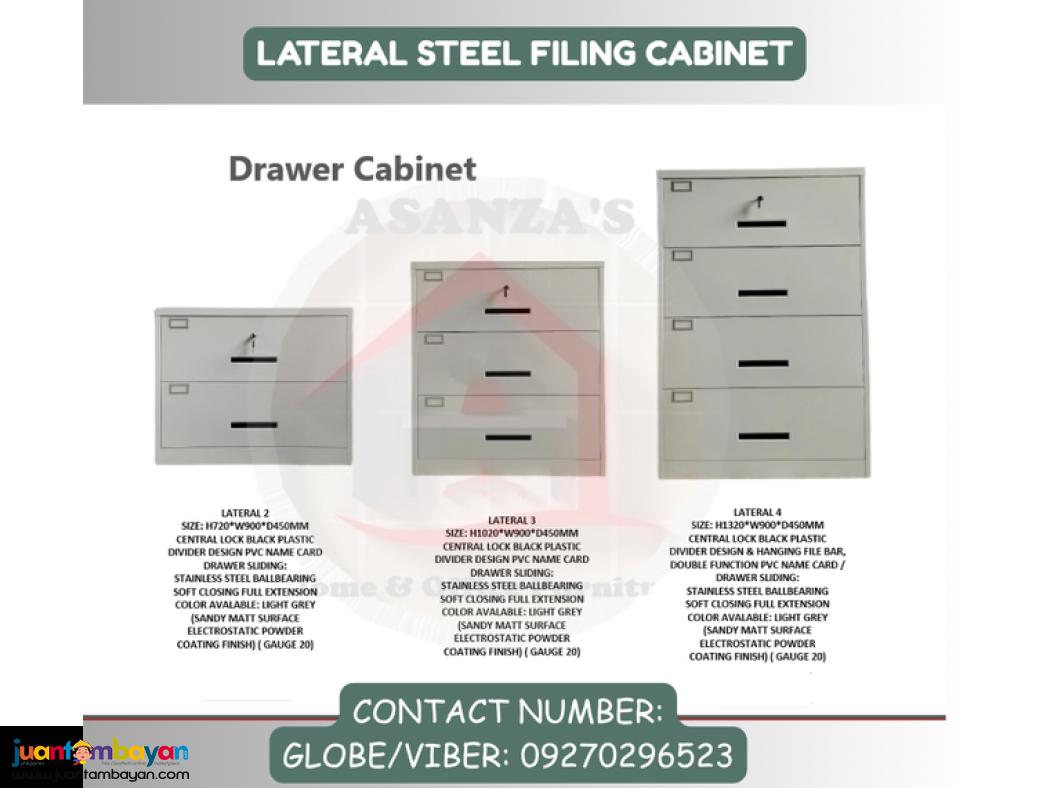 LATERAL STEEL FILING CABINET | HOME & OFFICE FURNITURE SHOP 