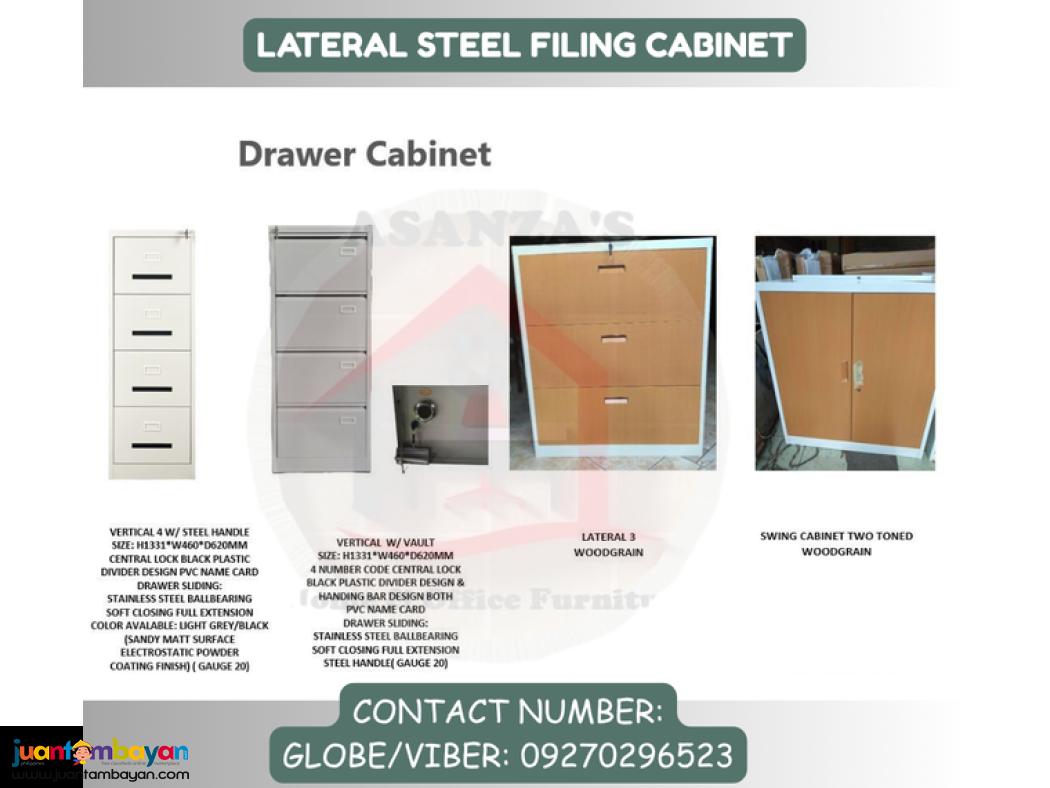 LATERAL STEEL FILING CABINET | HOME & OFFICE FURNITURE SHOP 