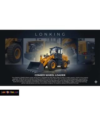 LONKING CDM833 WHEEL LOADER 1.8CBM