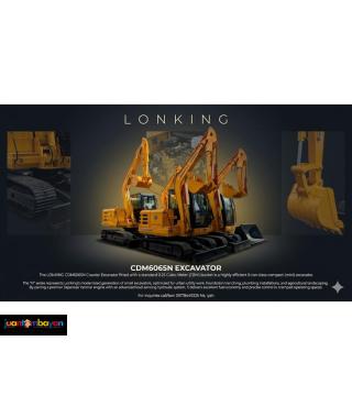 LONKING CDM6065N CRAWLER EXCAVATOR 0.25CBM