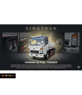 SINOTRUK HOMAN H3 6 WHEELER FUEL TANKER 6K LITERS