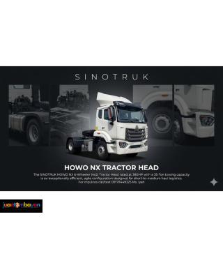 SINOTRUK HOWO NX 6 WHEELER TRACTORHEAD  380HP 35 TONS