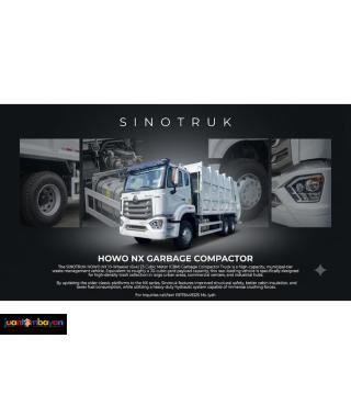 SINOTRUK HOWO NX 10W GARBAGE COMPACTOR 23CBM