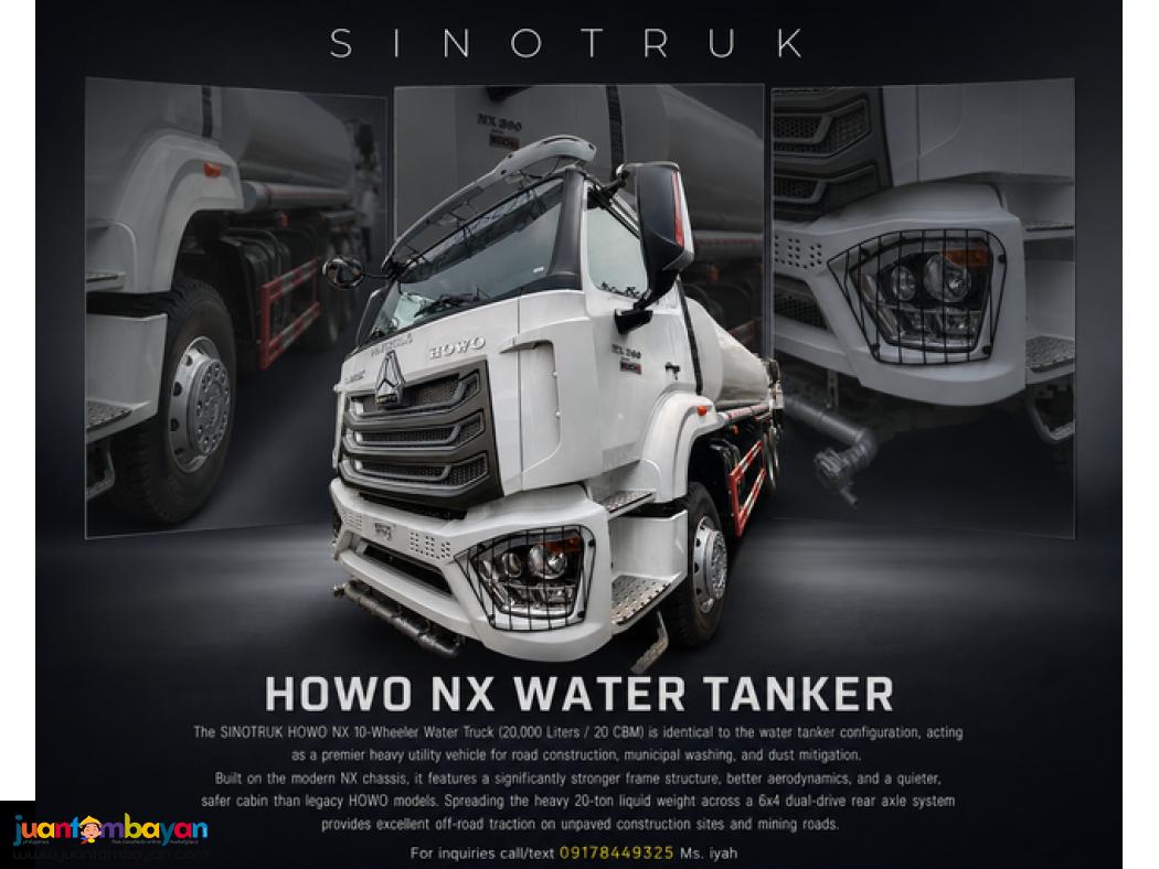Howo Nx 10w Water Tanker 20k liters