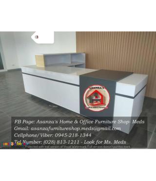 CUSTOMIZED RECEPTION DESK | OFFICE FURNITURE DIRECT SUPPLIER 