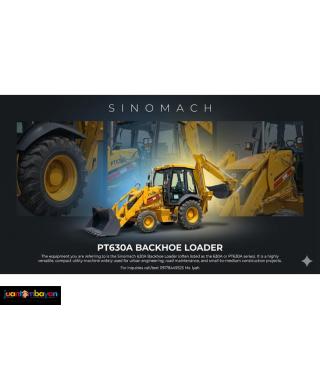 Sinomach PT630A Backhoe Loader WEICHAI ENGINE 0.3/1CBM