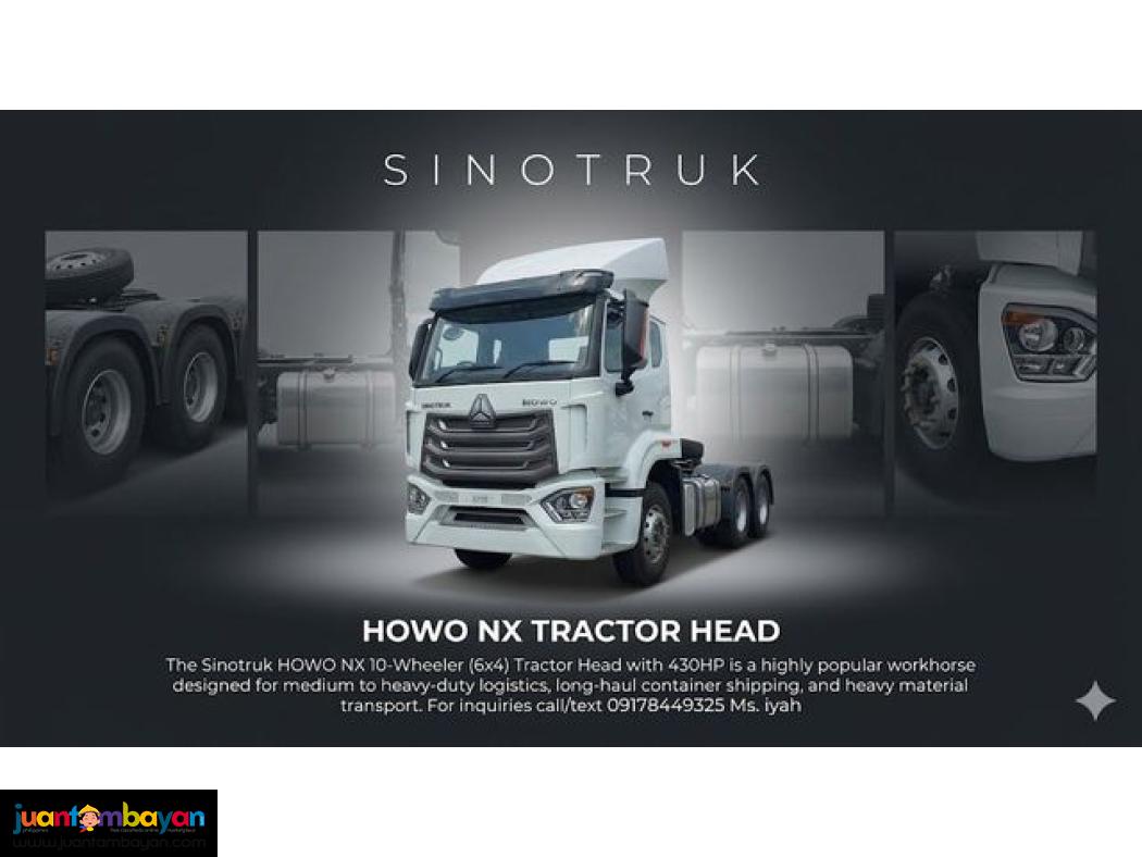 SINOTRUK HOWO NX 6X4 TRACTOR HEAD
