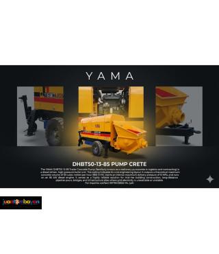 YAMA DHBT50-13-85 PUMP CRETE 50 m³ /h