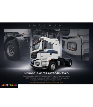 SHACMAN H3000 6W TRACTORHEAD 380HP 4X2 EURO 2, 35T