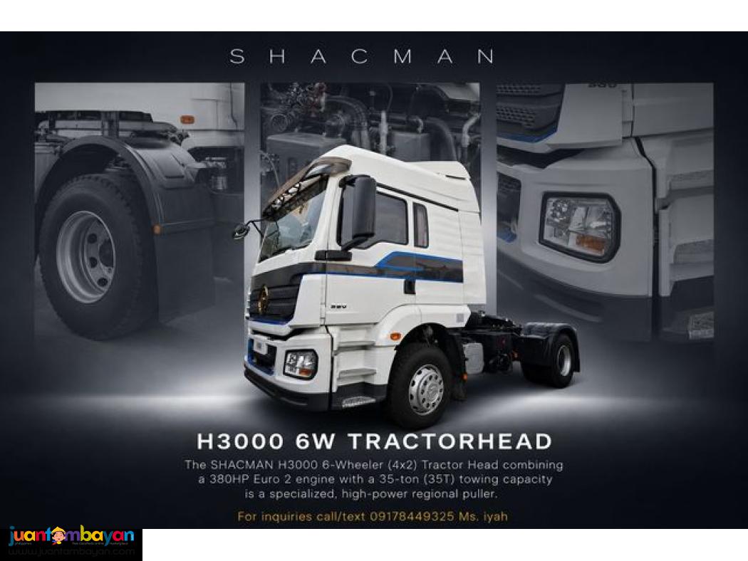 SHACMAN H3000 4X2 TRACTOR HEAD
