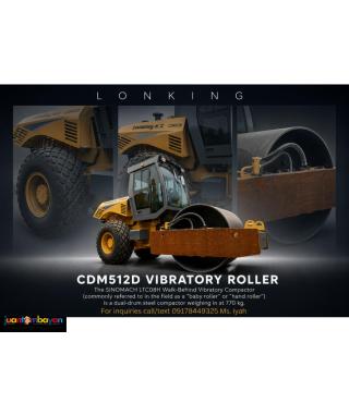 LONKING CDM512D VIBRATORY ROLLER 12 TONS