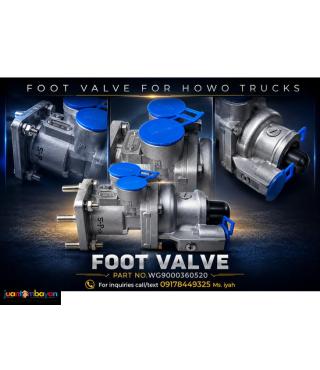 FOOT VALVE FOR HOWO TRUCKS