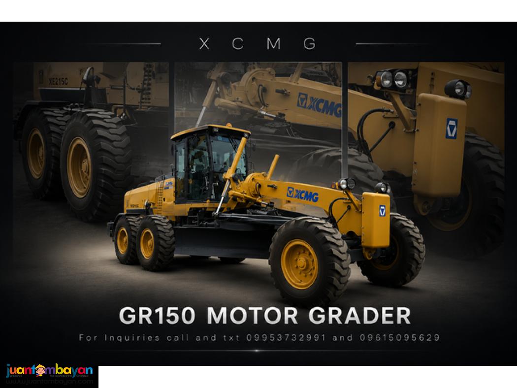 XCMG GR150 MOTOR GRADER 12 FEET CUMMINS ENGINE
