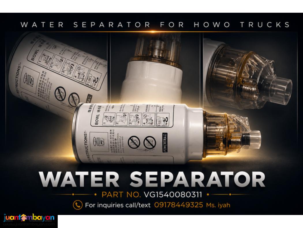 WATER SEPARATOR FOR HOWO TRUCKS