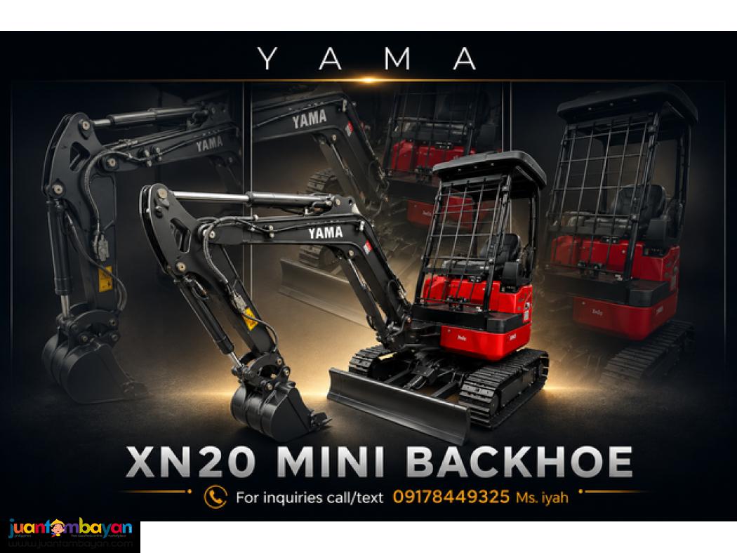 YAMA XN20 MINI BACKHOE 0.045CBM