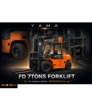 YAMA FD 7TONS STD FORKLIFT 7 TONS