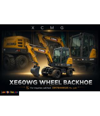 XE60WG XCMG WHEEL BACKHOE, 0.23CBM