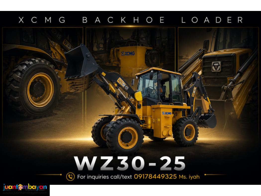 XCMG BACKHOE LOADER WZ30-25 (0.3/1CBM)