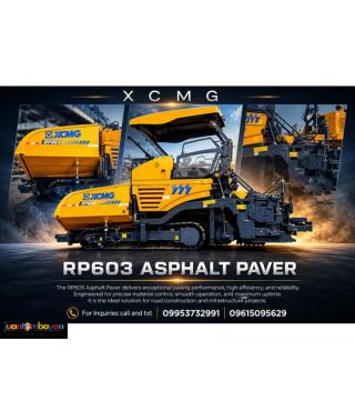 XCMG RP603 ASPHALT PAVER 6-METERS PAVING WIDTH