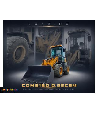 LONKING WHEEL LOADER CDM816D (0.95CBM)