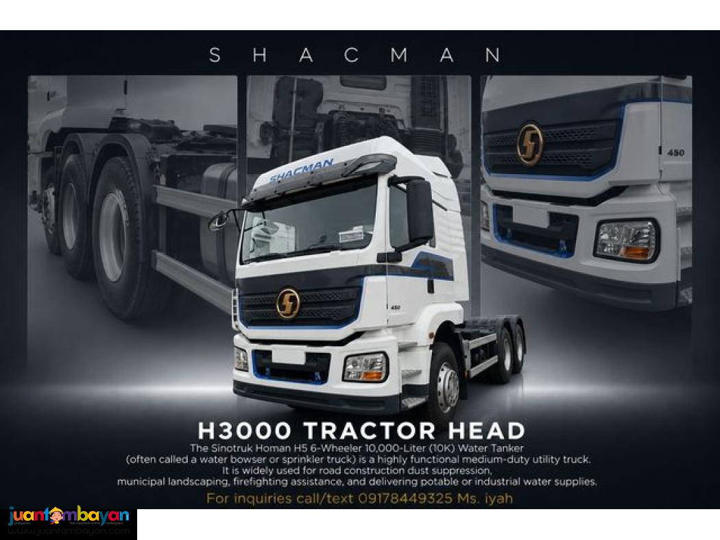 SHACMAN H3000 6X4 TRACTOR HEAD