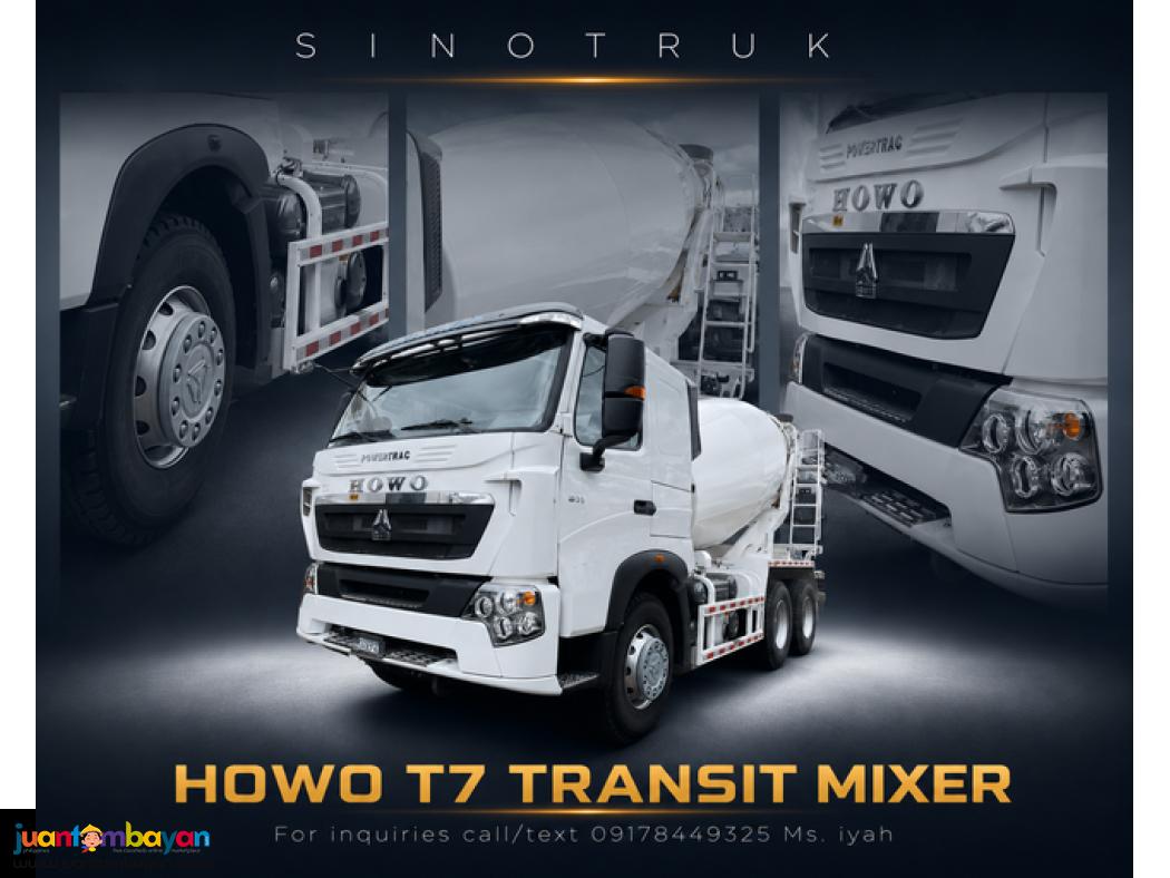SINOTRUK HOWO T7 TRANSIT MIXER 10CBM