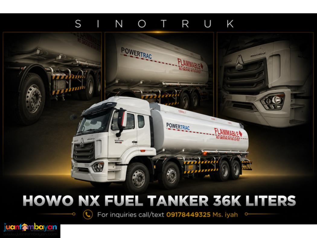 SINOTRUK HOWO NX 12W FUEL TANKER 36K LITERS
