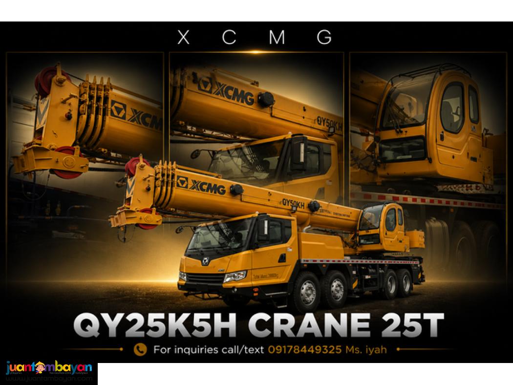 XCMG QY25K5H TRUCK MOUNTED CRANRE 25T