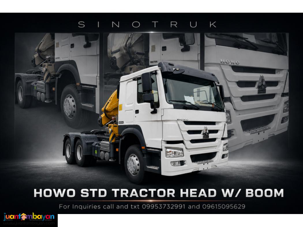 SINOTRUK HOWO STD TRACTOR HEAD WITH BOOM