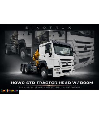 SINOTRUK HOWO STD TRACTOR HEAD WITH BOOM